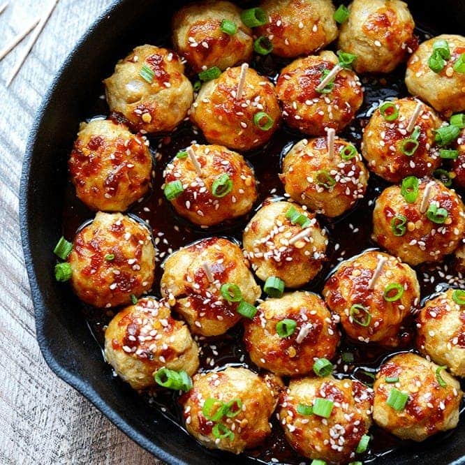Minute Kung Pao Chicken Meatballs: Better Than Takeout